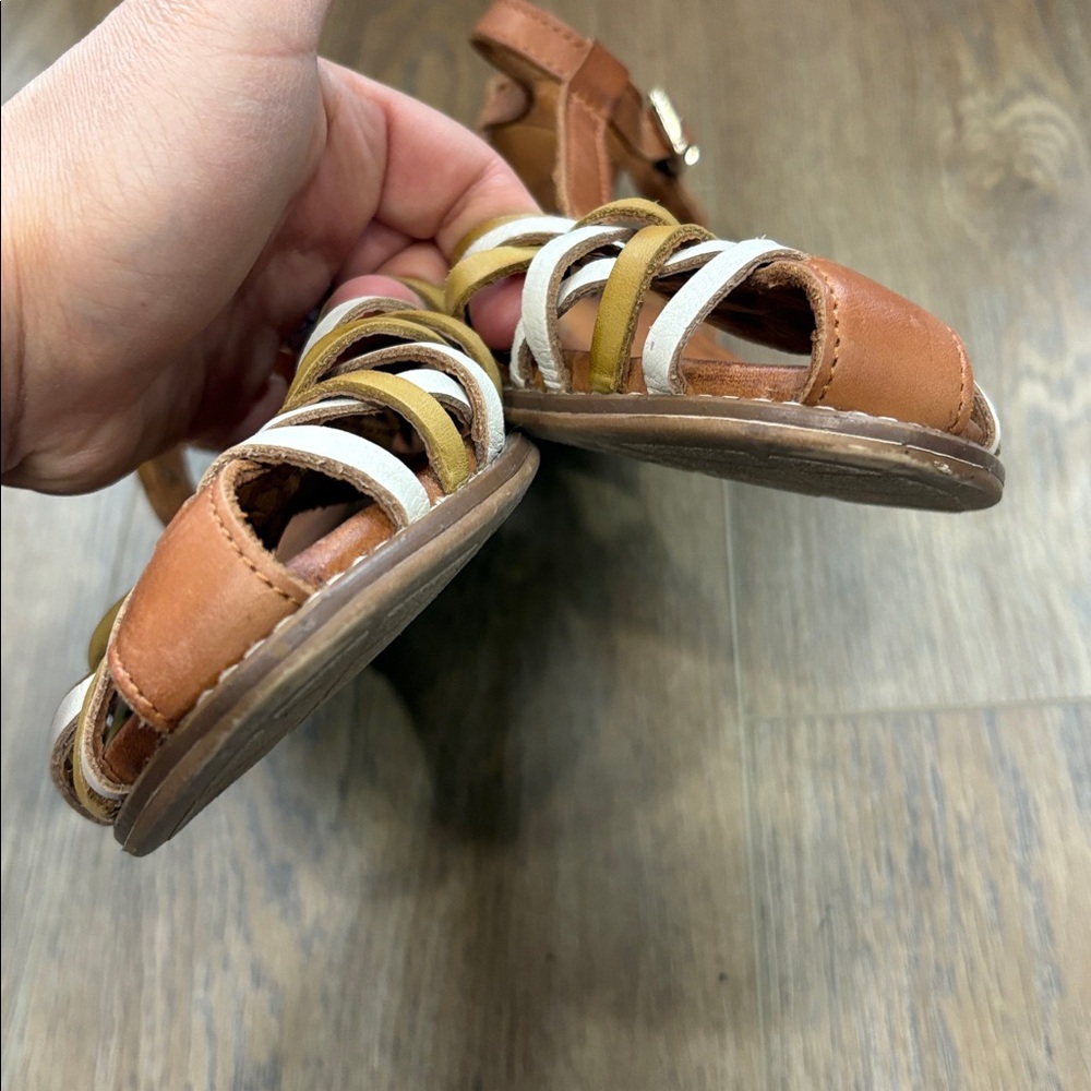Pikolinos TALAVERA W3D-0665C1 Brandy size 40 Mustard Cognac Cream Strappy Buckle - Picture 4 of 7